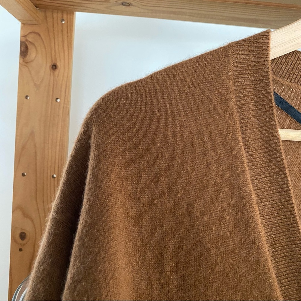 NAADAM Brown Women's Cardigan Sweater - Picture 5 of 14
